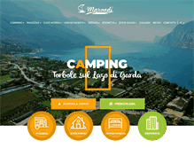 Tablet Screenshot of campingmaroadi.it